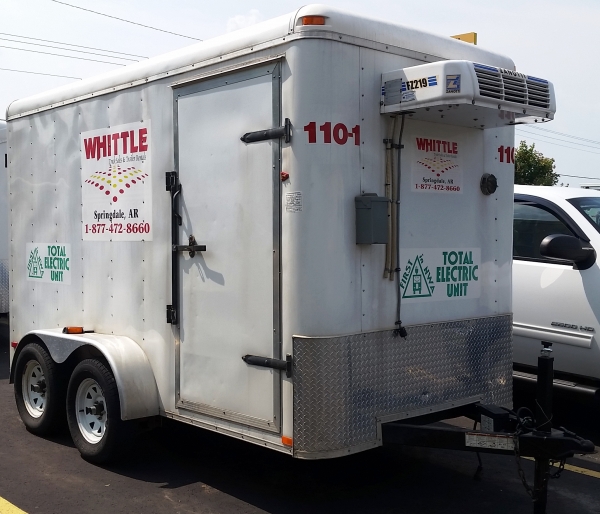Electric Refrigerated Trailer (Bumper Pulled)